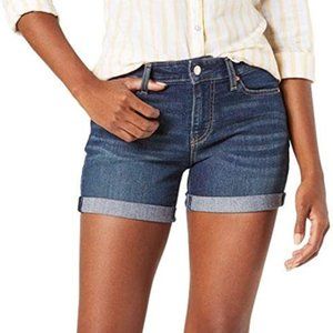 Signature by Levi Strauss Women's Mid-rise Short  Sz 27